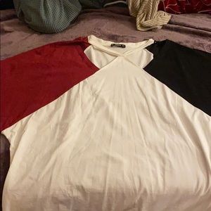 Color block tshirt